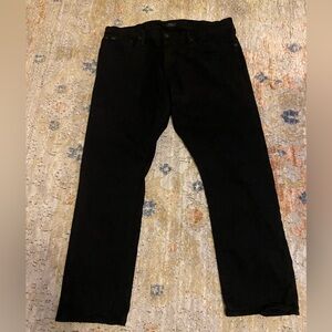 Polo Ralph Lauren The Hampton Relaxed Straight Denim Jeans Black - Men's 40x32